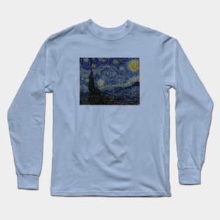 Starry night sewing Long Sleeve T-Shirt